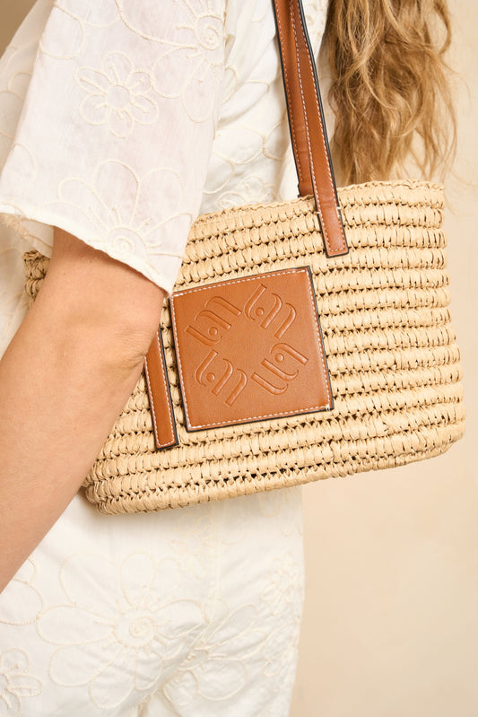 lofty manner Bag Gray | Beige