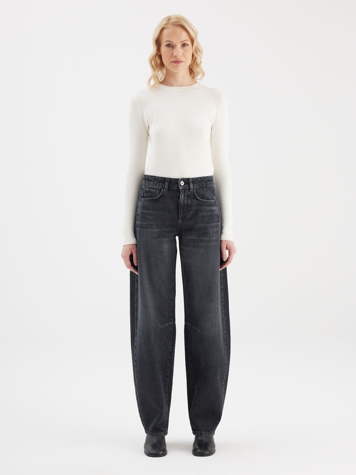 C.O.J Cup Of Joe Denim - Jeans Clara | Black Vintage