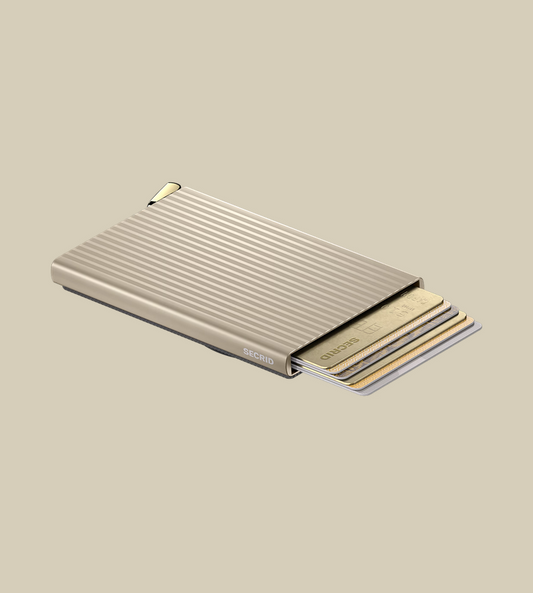 Secrid Premium Cardprotector Fluted for Magsafe | Cashmere +