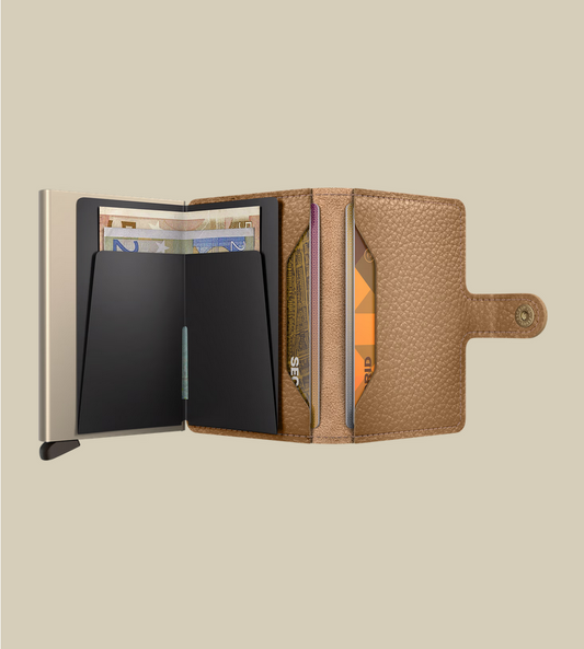 Secrid Miniwallet Pebble | Cappuccino