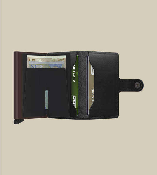 Secrid Miniwallet Original | Black-Brown