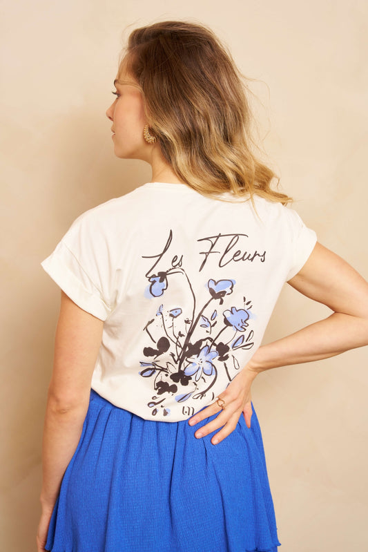 lofty manner T-Shirt Billy | Cream