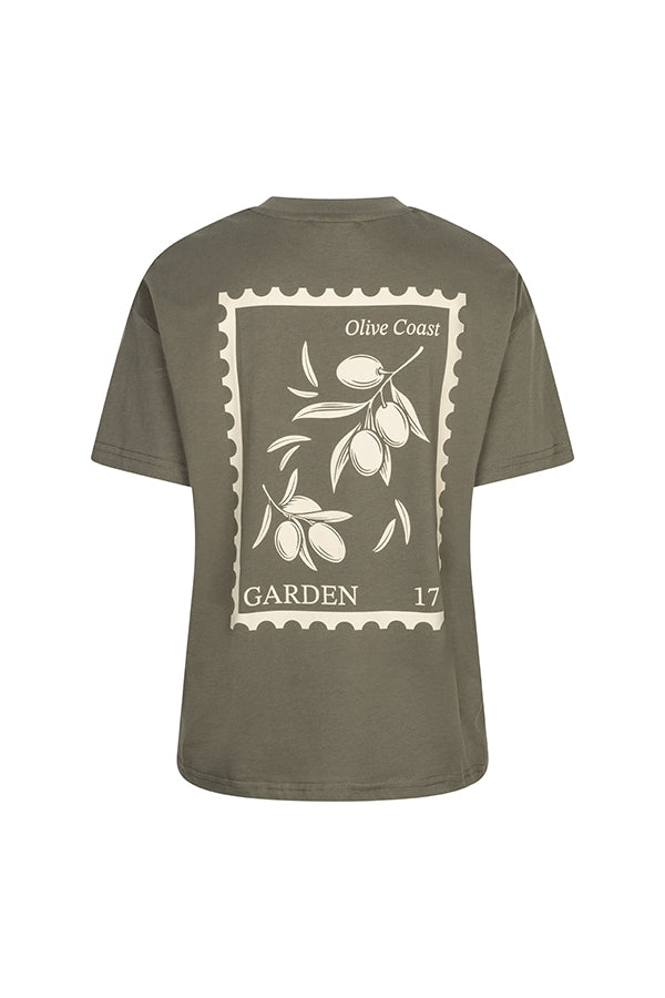 lofty manner T'Shirt Imma | Kaki