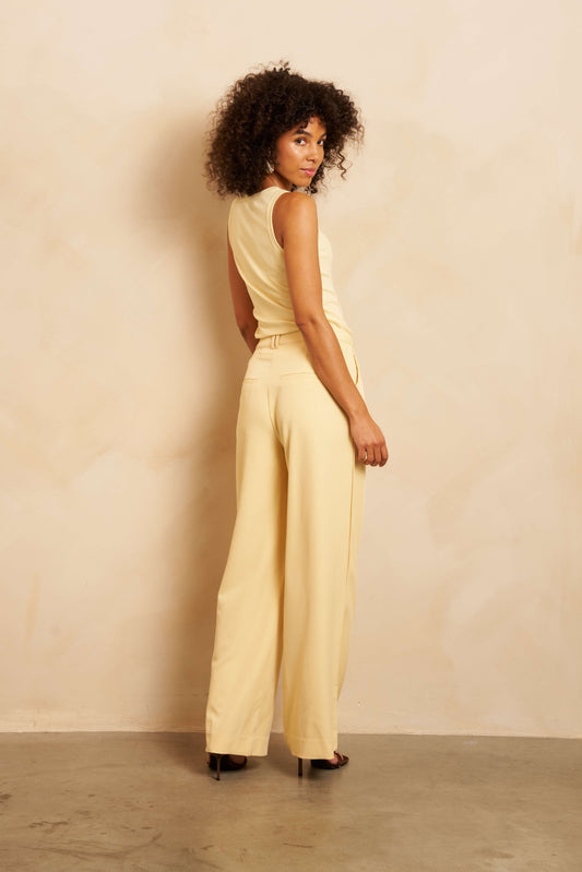 lofty manner Top Esra | Butter Yellow