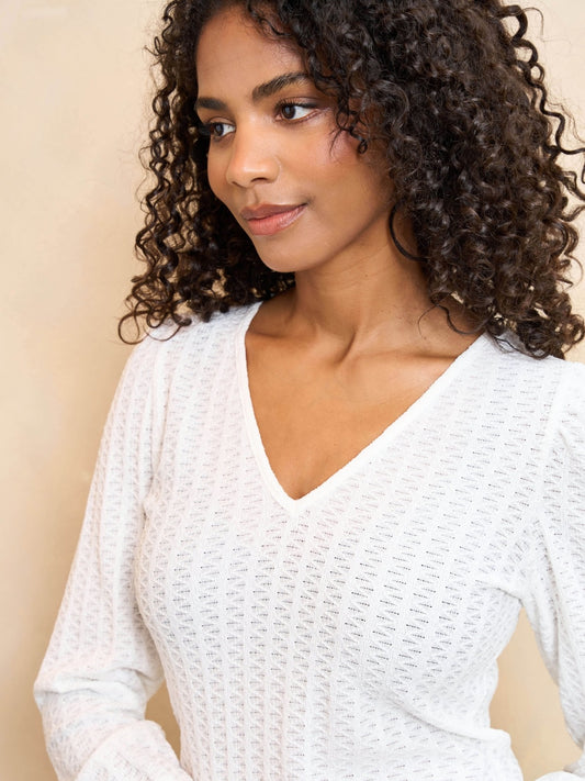 lofty manner Top Katherine | White