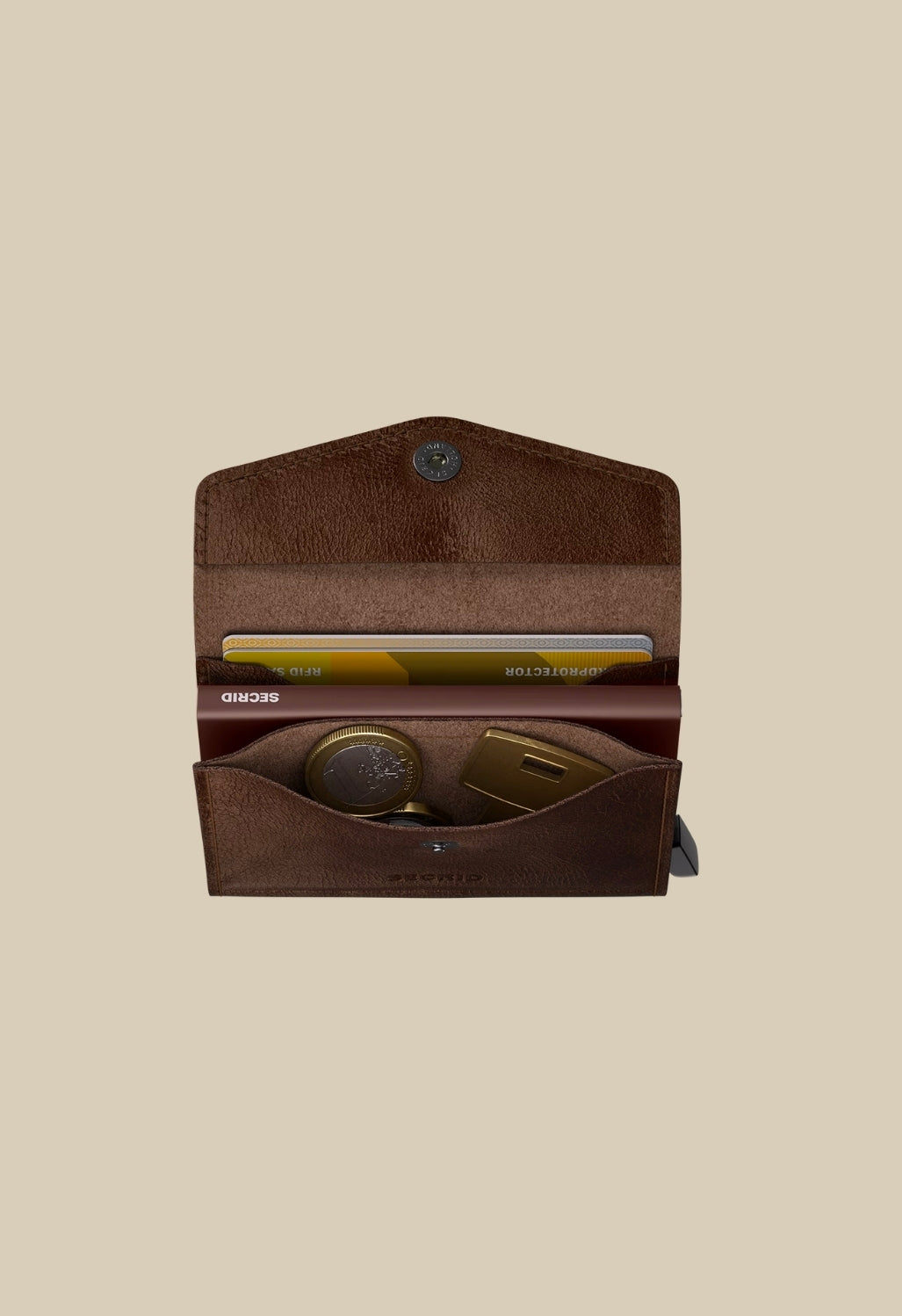Secrid Envelope Wallet | Vintage Chocolate