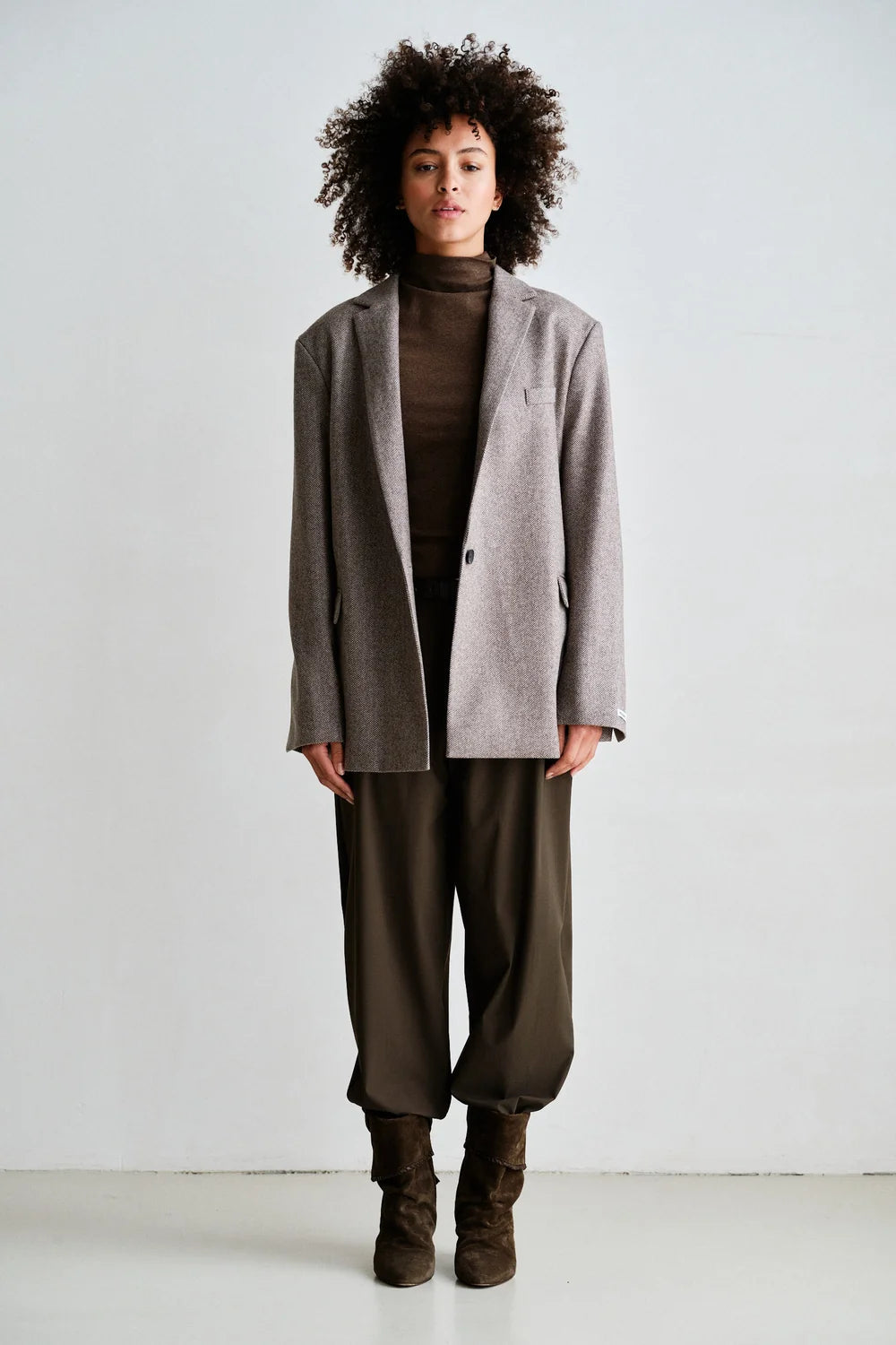PENN & INK BLAZER | TABAC (W26N1775)