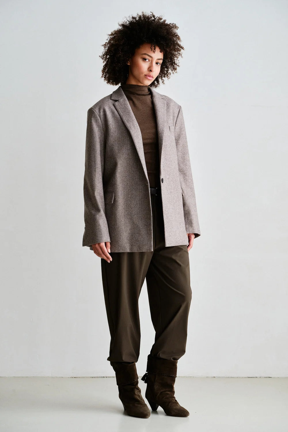 PENN & INK BLAZER | TABAC (W26N1775)
