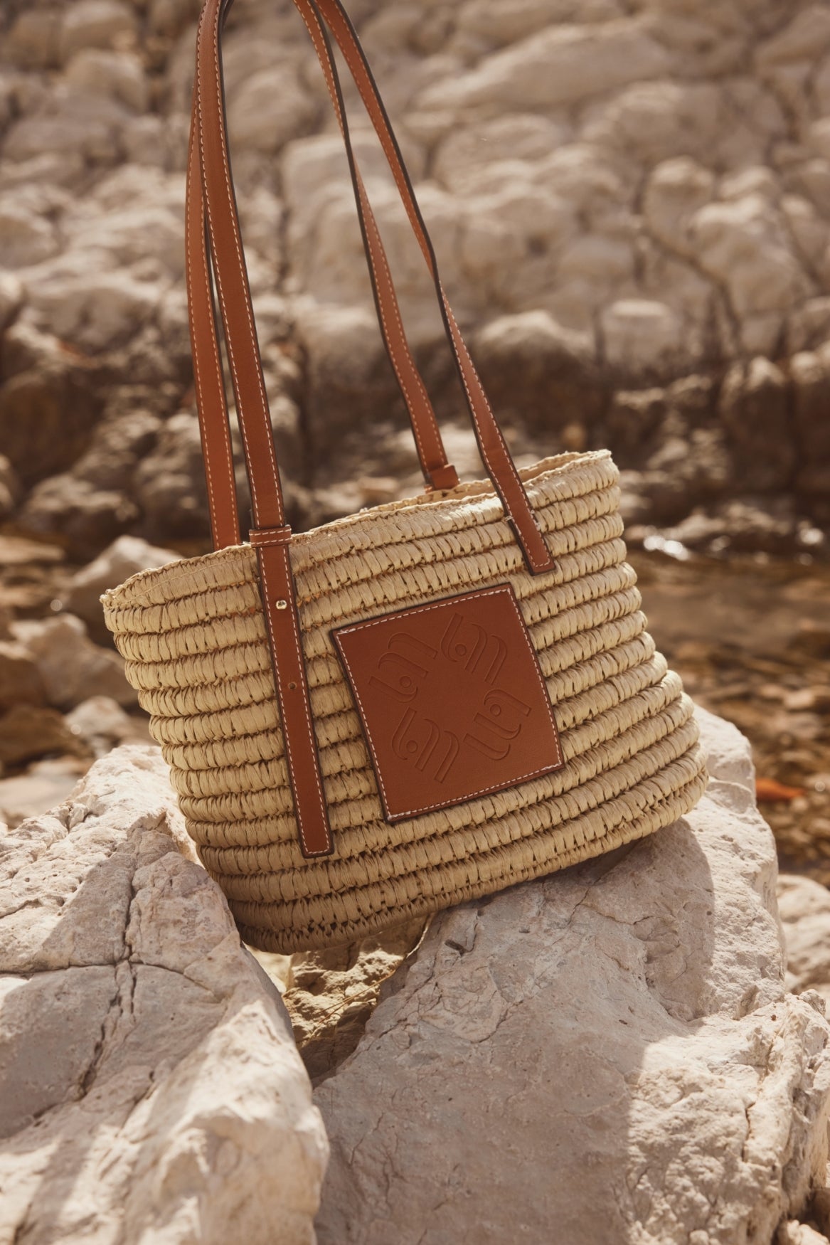 lofty manner Bag Gray | Beige