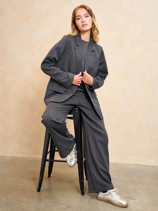 lofty manner Blazer Charly | Dark grey