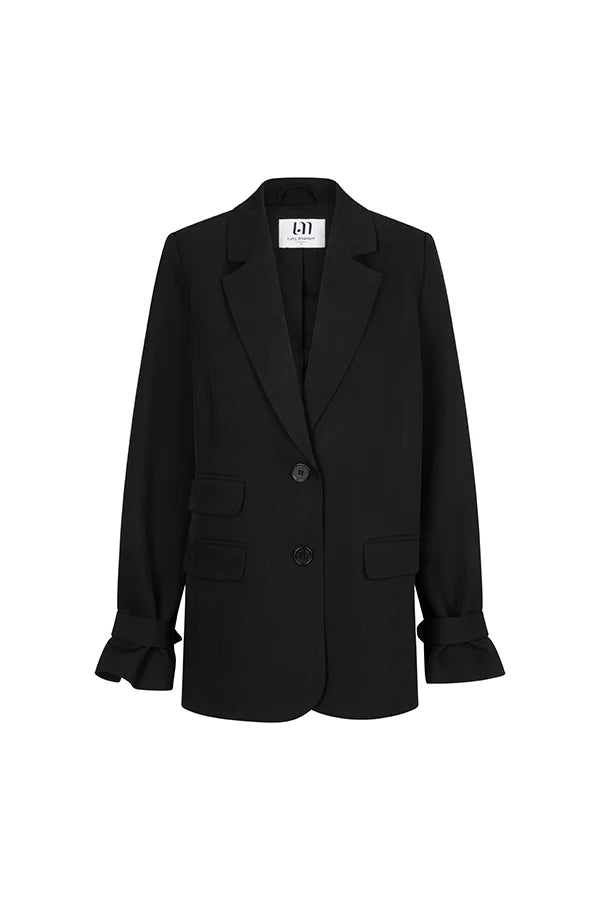 lofty manner Blazer Jadie - Strap Detail | Black