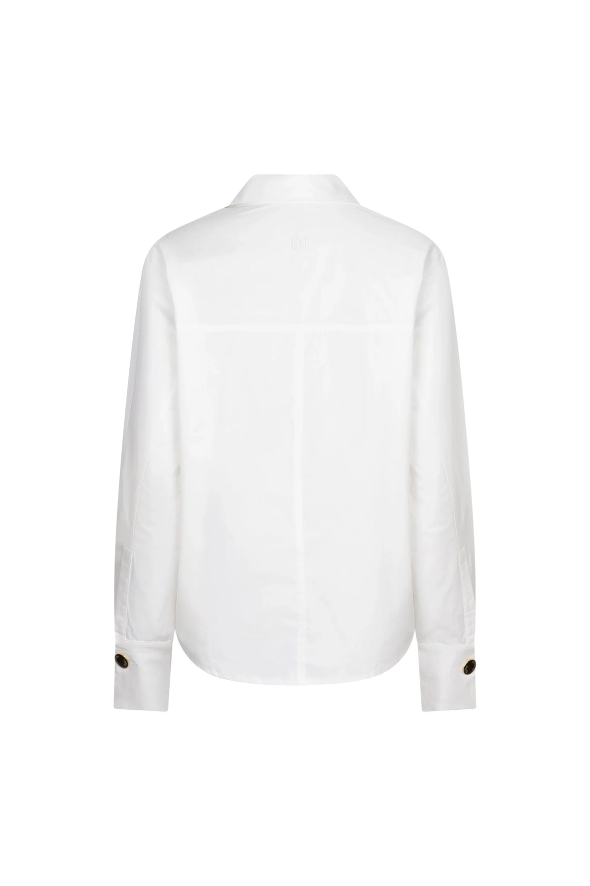 lofty manner Bluse Kila - Relaxed Poplin | White