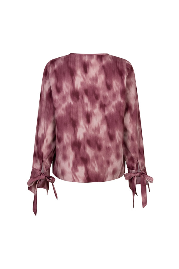 lofty manner Bluse Lora | Mauve ombre