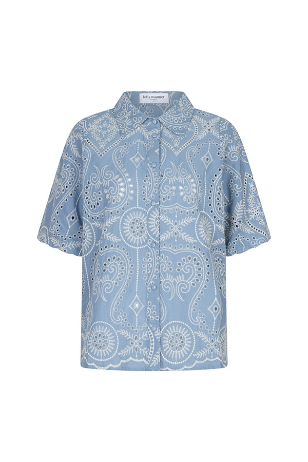 lofty manner Bluse Marianne | Blue