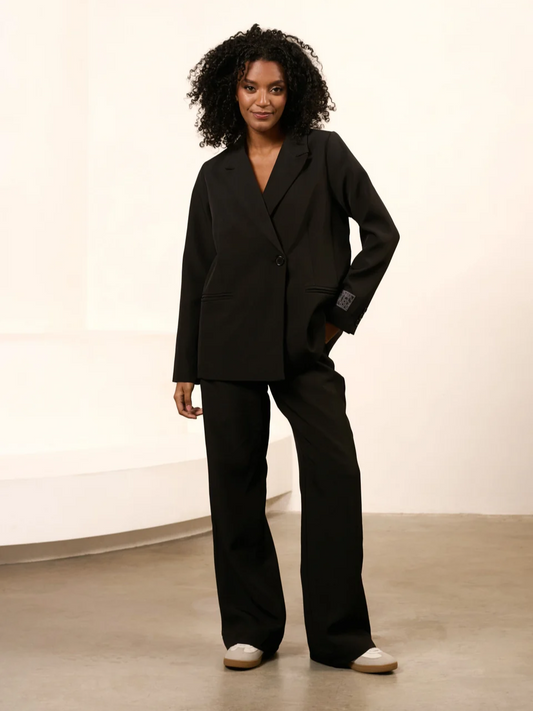 lofty manner Hose Broek Navy | Black