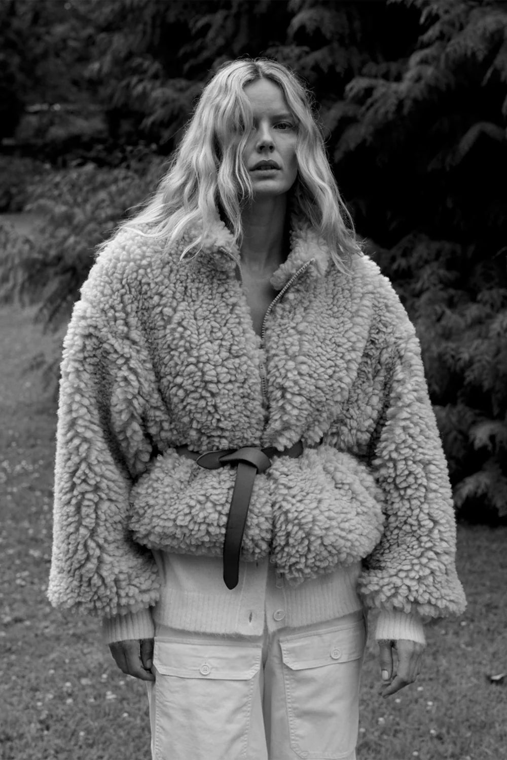 PENN & INK TEDDY JACKE | SAND (W26C384)