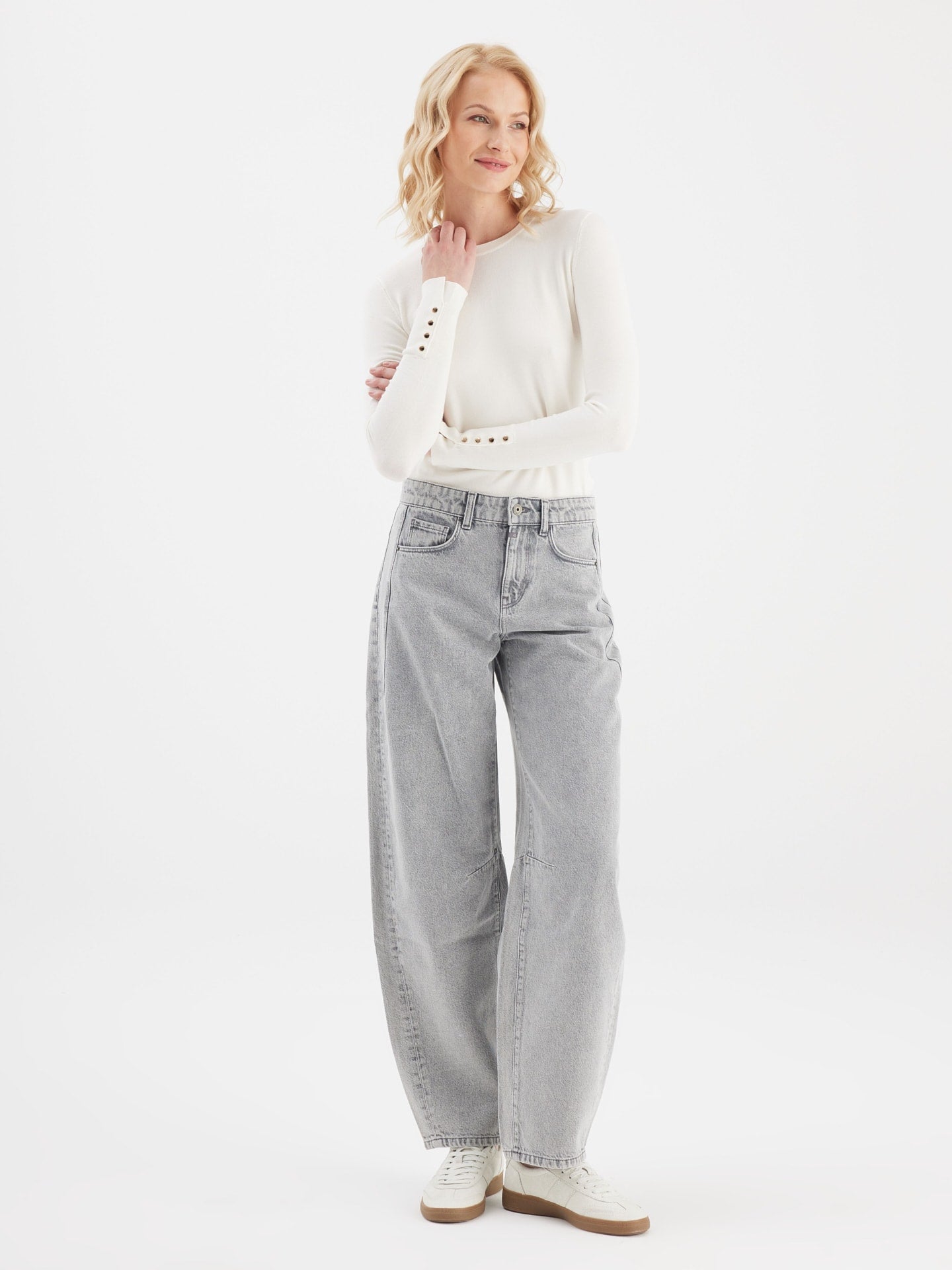C.O.J Cup Of Joe Denim - Jeans Clara | Marble Grey