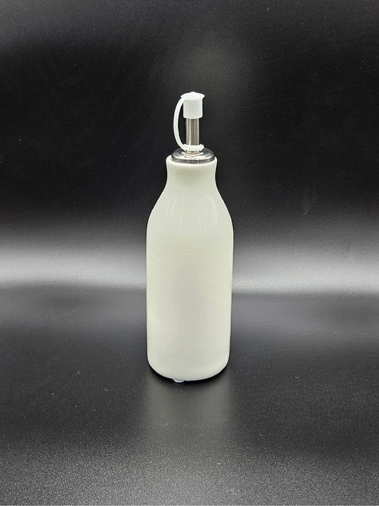 Keramik Öl-/Essig-Spender mit goldenem Herz von Zusss 💛 – stilvoll servieren