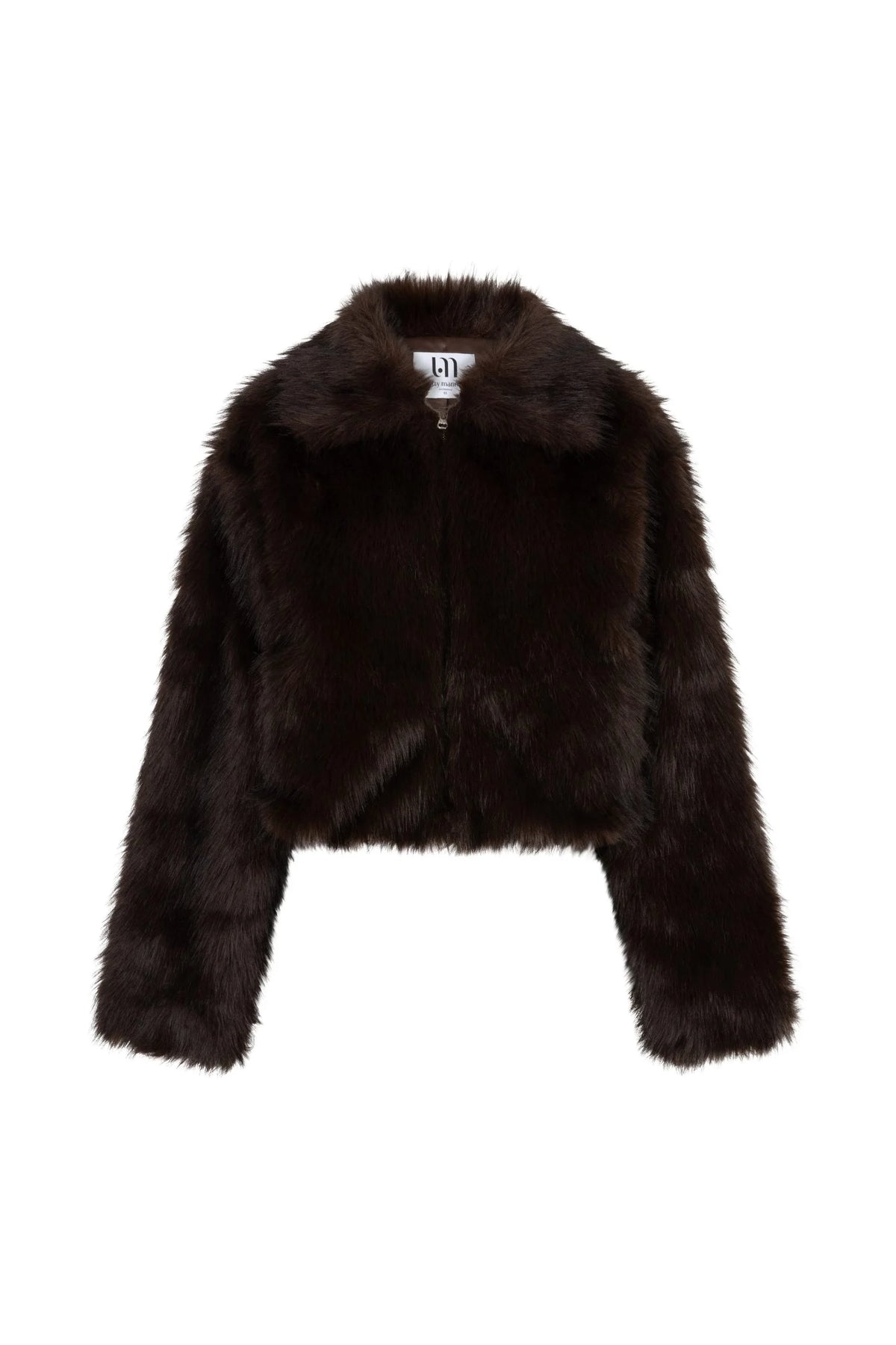 lofty manner Jacket Kaia - Fur Coat | Brown
