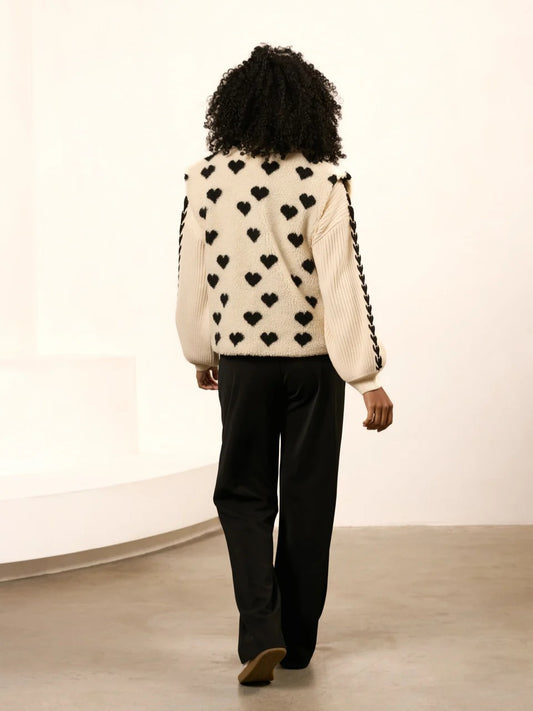 lofty manner Weste Beatrice | White