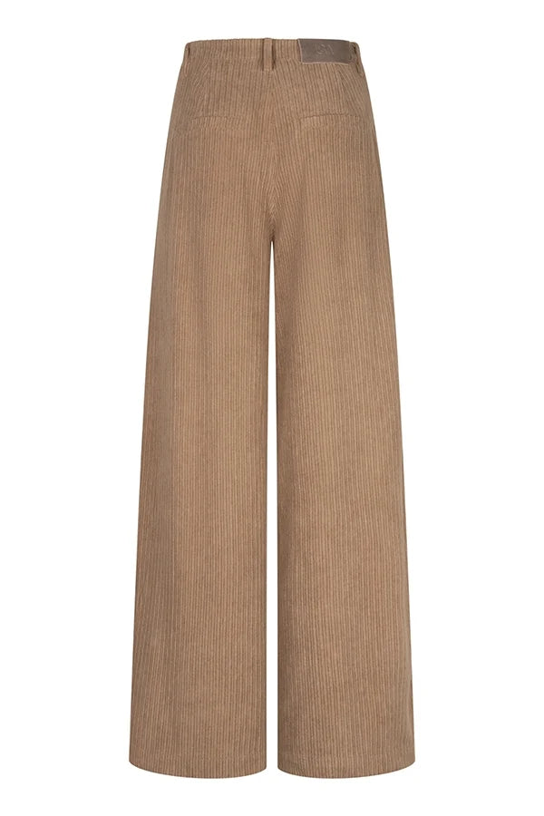 lofty manner Hose Josy - Pleated Corduroy | Taupe