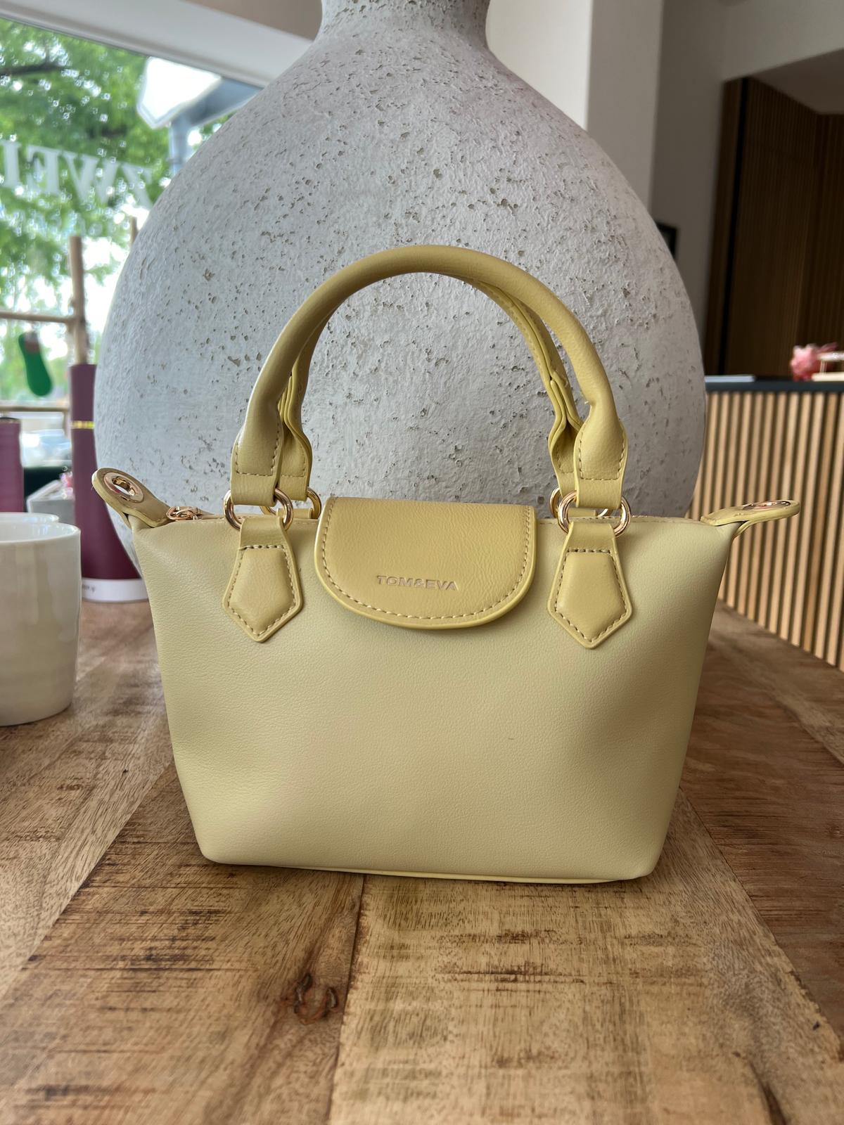 TOM & EVA - Kleiner Shopper | Butter Lemon