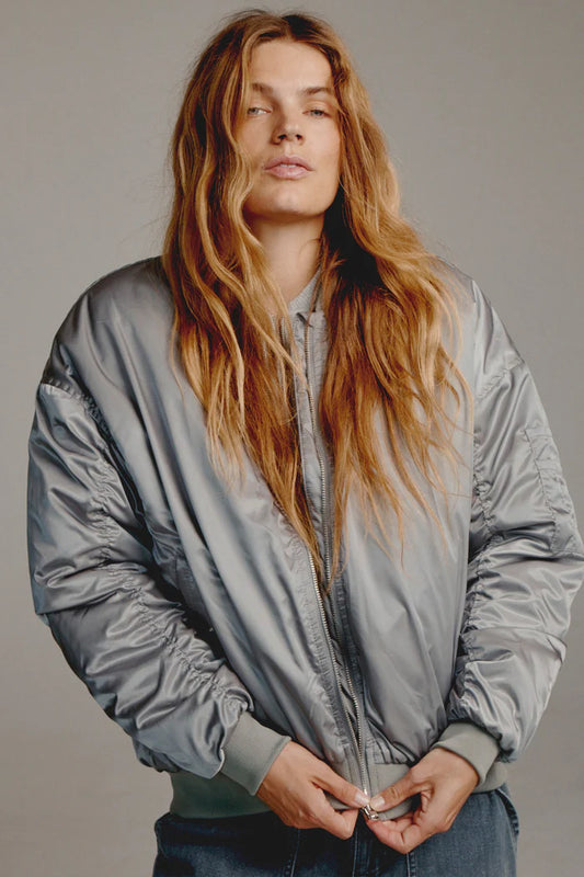 PENN & INK N.Y JACKET (W25C289) SILVER