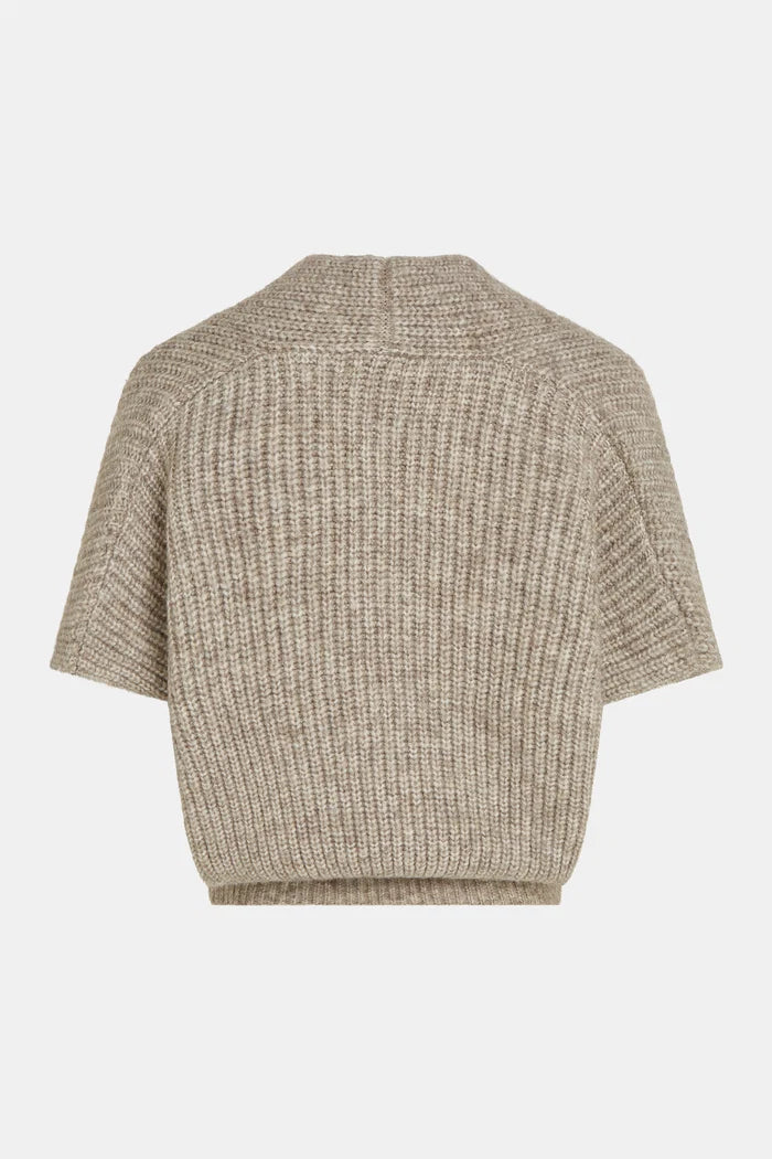 PENN & INK JUMPER | BROWN MELANGE (W26C396)