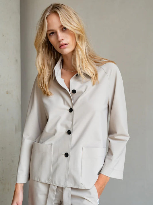 Penn & Ink N.Y JACKET (S25N1583) SAND