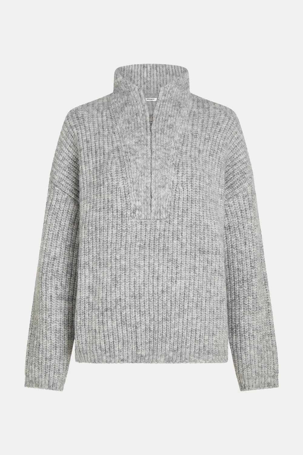 PENN & INK JUMPER | GREY MELANGE (W26C395)
