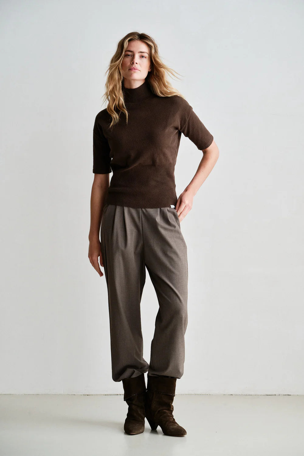 PENN & INK JUMPER | TABAC (W26B426)