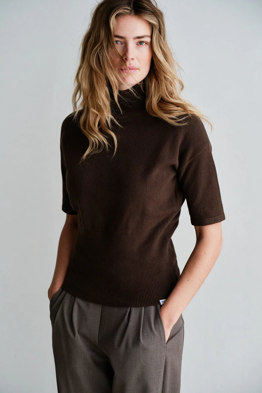 PENN & INK JUMPER | TABAC (W26B426)
