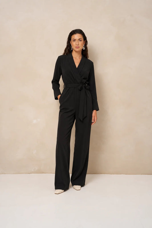 lofty manner Jumpsuit Jacy - Traveller | Black
