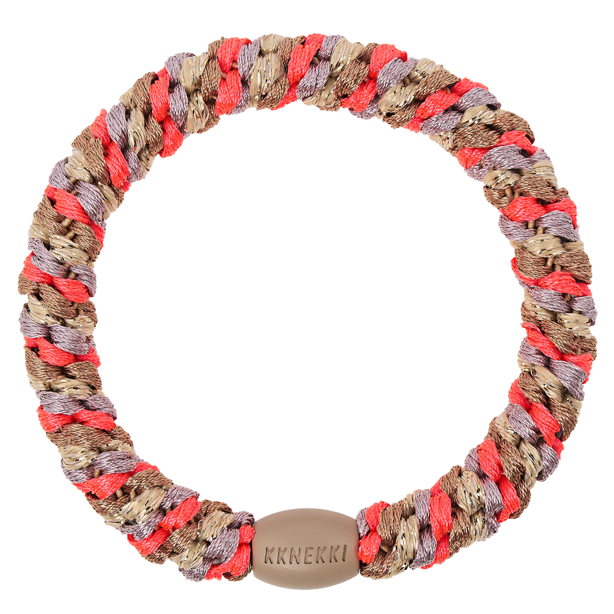 KKNEKKI® Haarband REGULAR | Mix Nougat Neon Pink