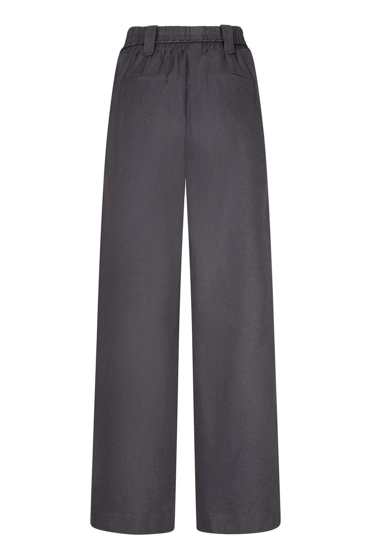 lofty manner Hose Kela - Pleated Tailored | Anthracite
