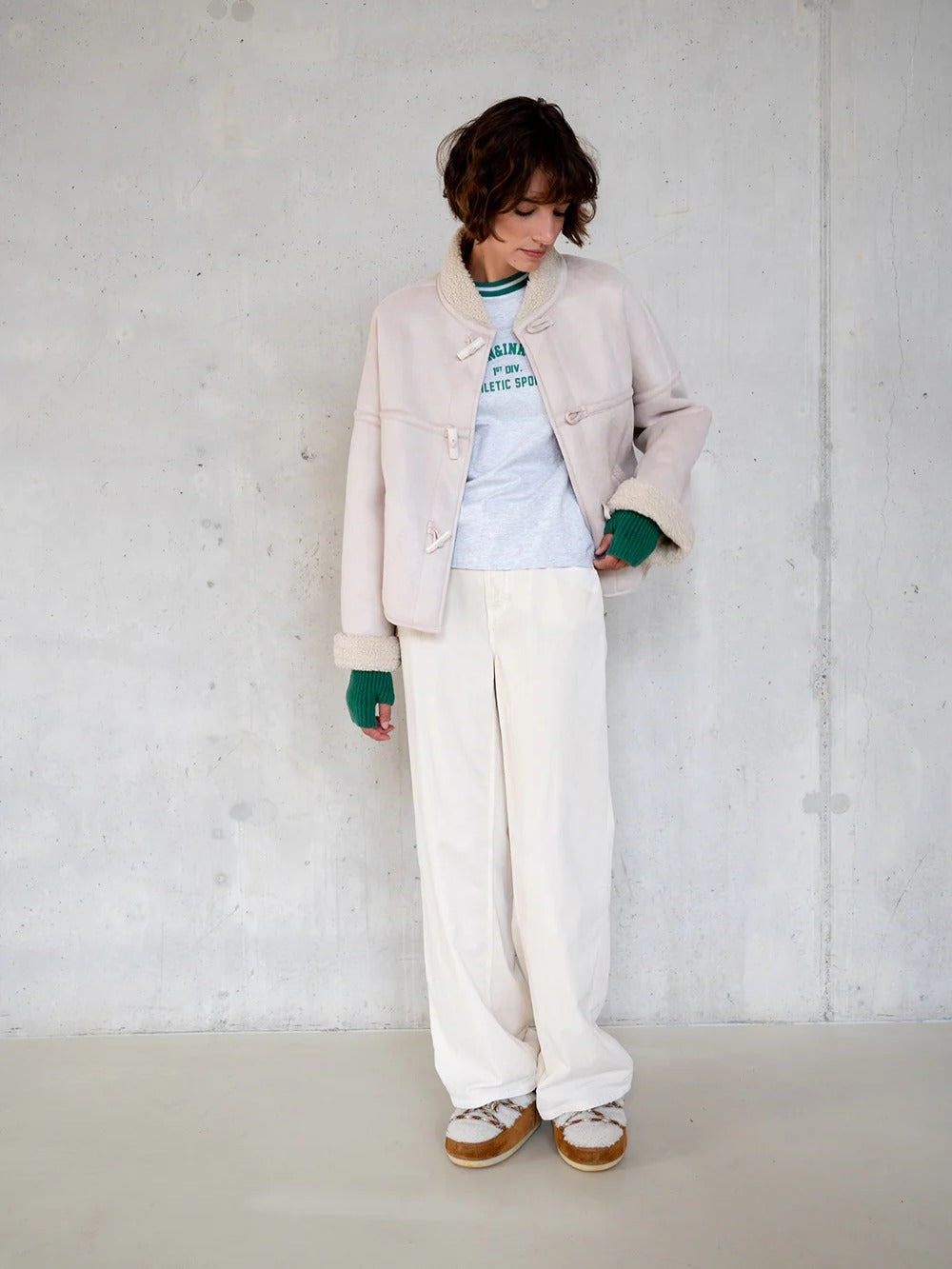 Penn & Ink N.Y JACKET (W25C321LTD) ECRU