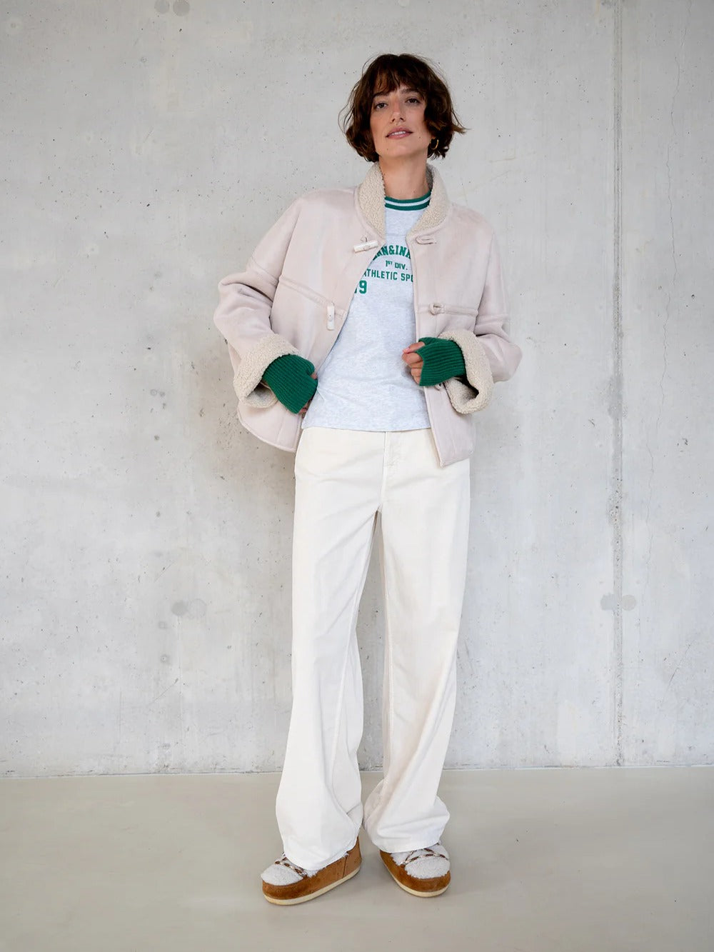 Penn & Ink N.Y JACKET (W25C321LTD) ECRU