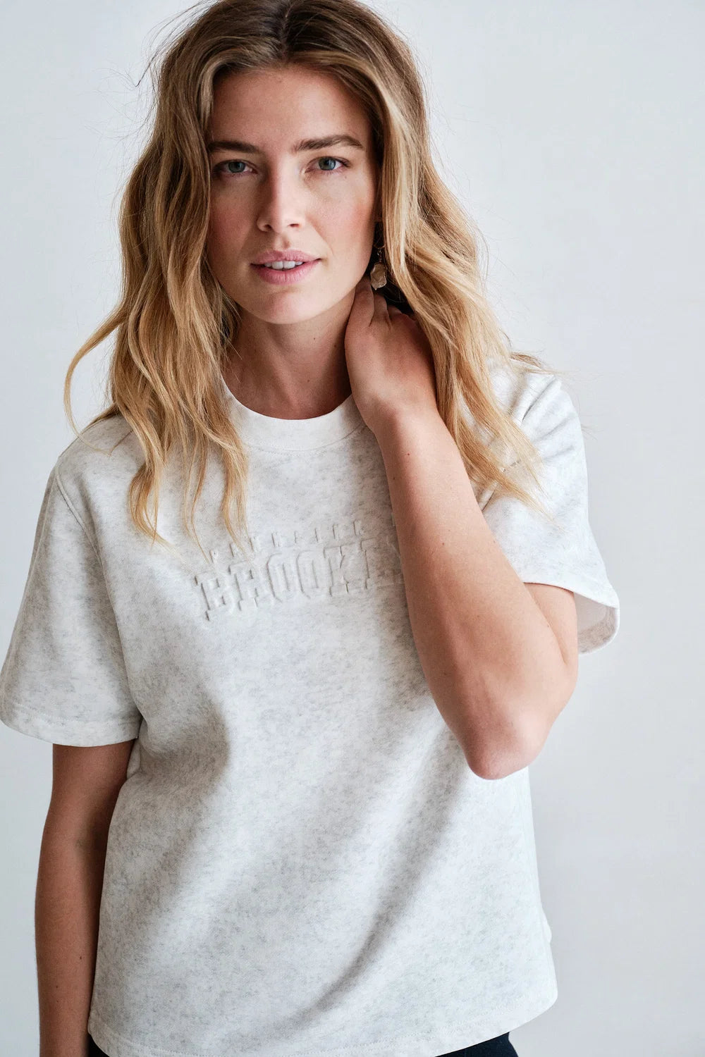 PENN & INK SWEATER | GREY MELANGE (W26C403)