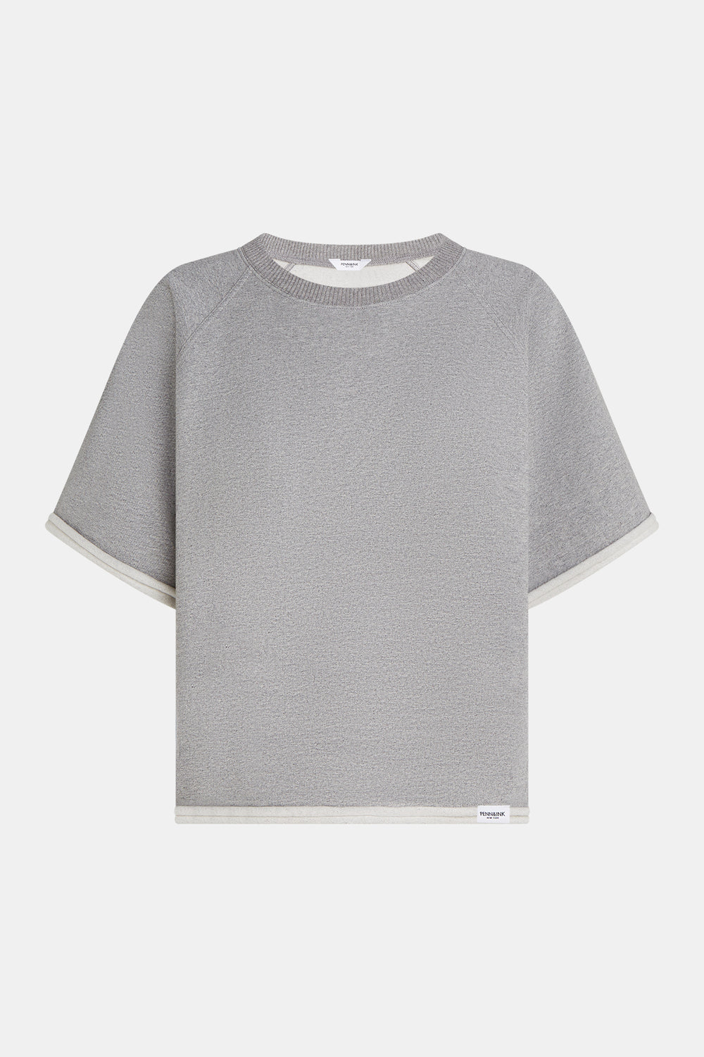 PENN & INK SWEATER | GREY MELANGE (W26T1314)