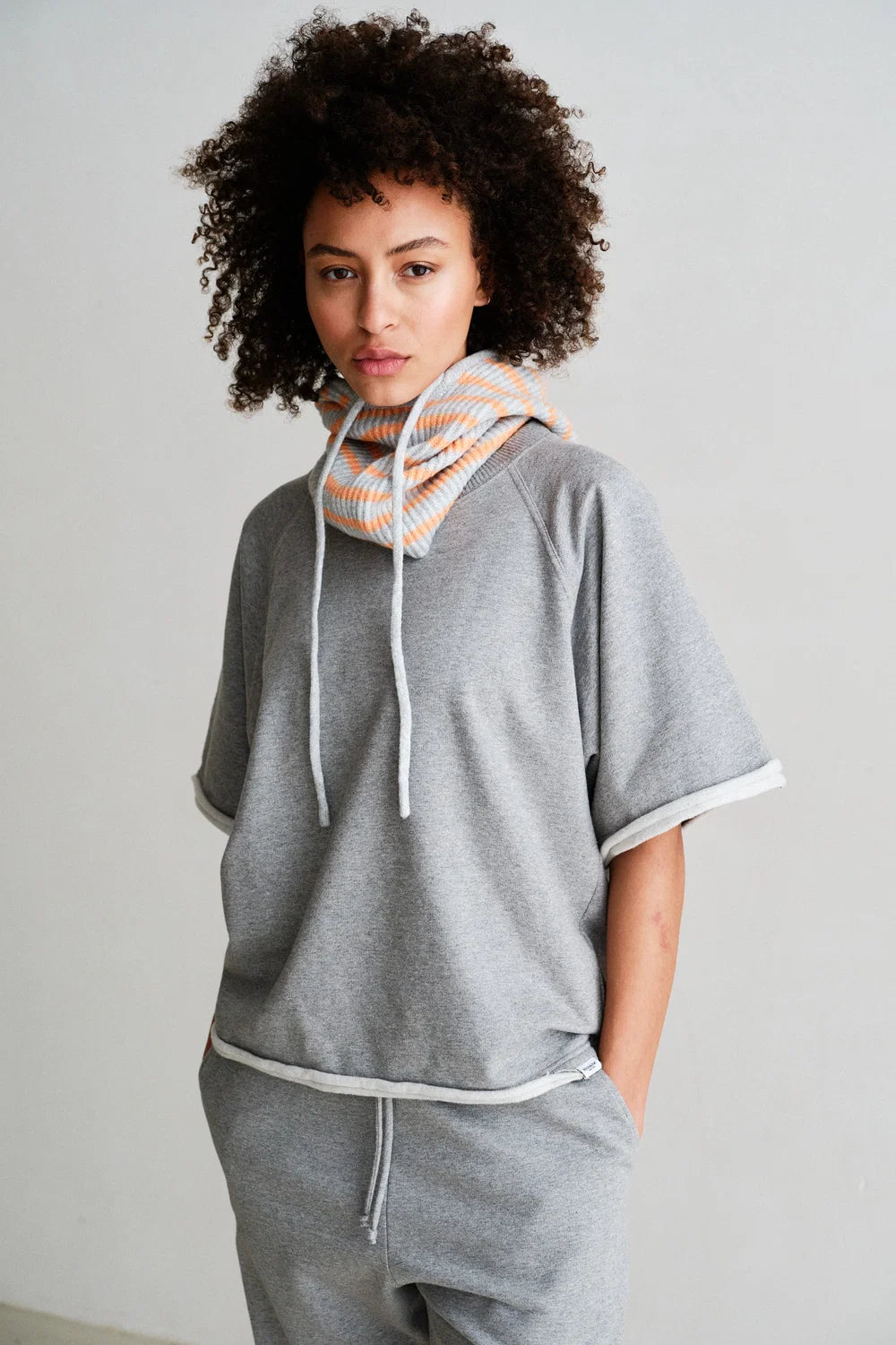PENN & INK SWEATER | GREY MELANGE (W26T1314)
