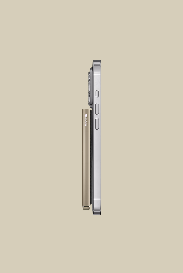 Secrid Premium Cardprotector Fluted for Magsafe | Cashmere +