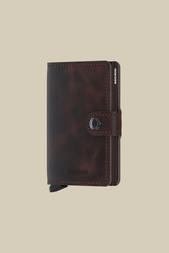 Secrid Miniwallet Vintage | Chocolate