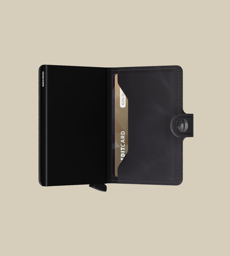 Secrid Miniwallet Vintage | Black