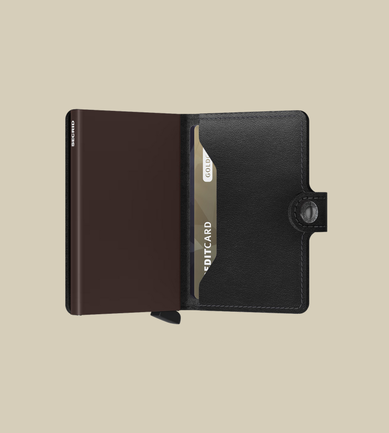 Secrid Miniwallet Original | Black-Brown