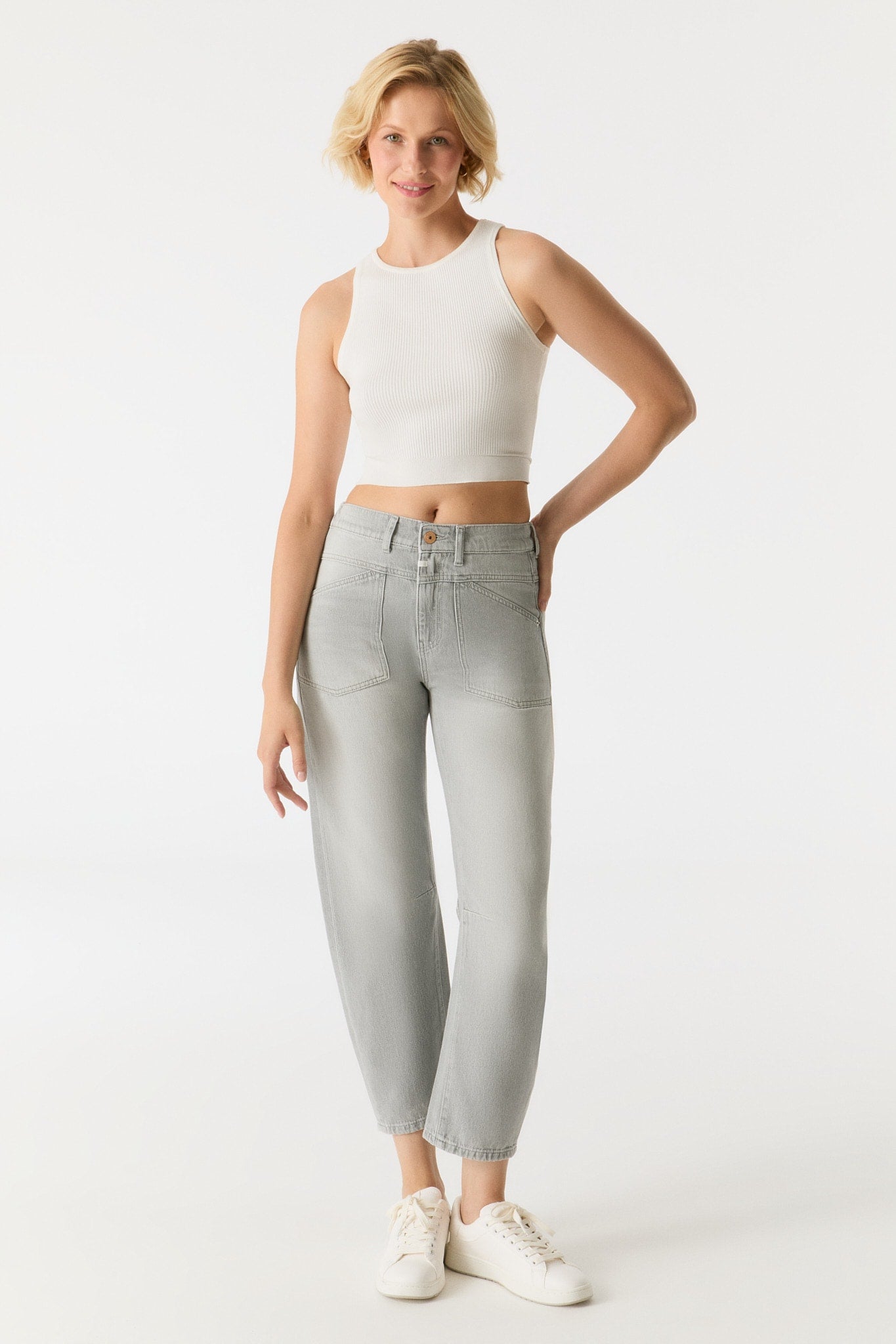 C.O.J Cup Of Joe Denim - Jeans Selena | Light Grey
