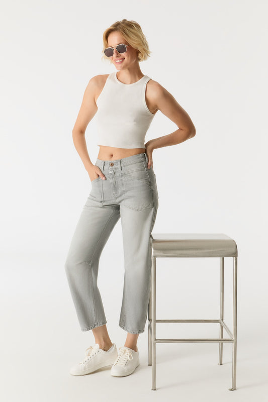 C.O.J Cup Of Joe Denim - Jeans Selena | Light Grey