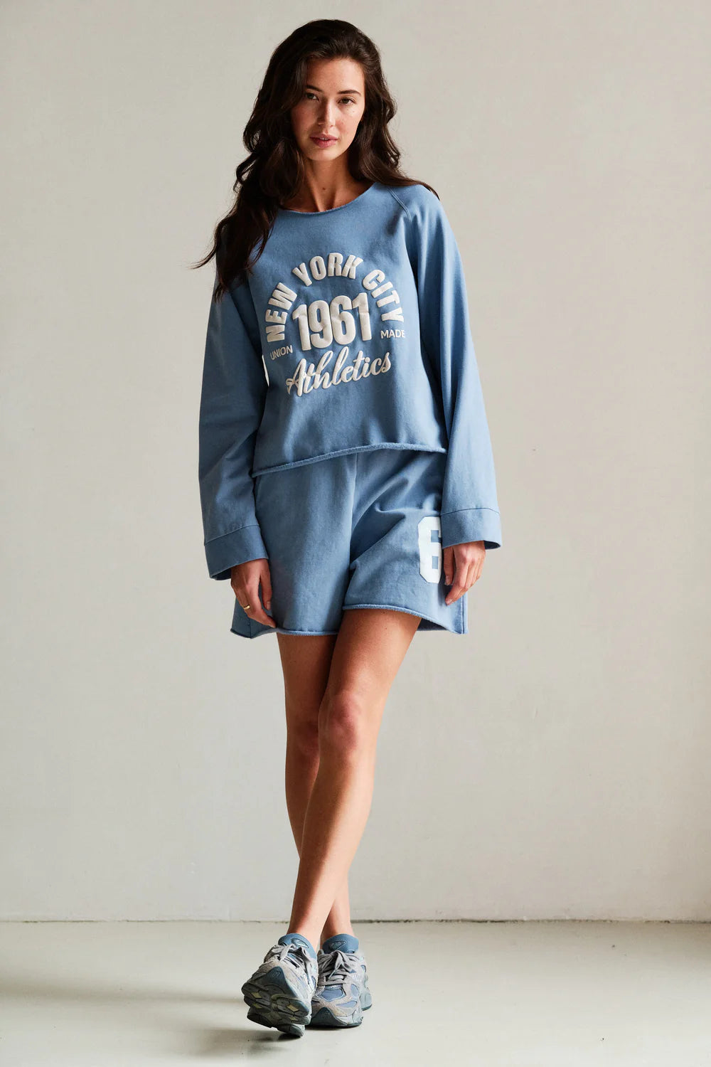 PENN & INK SWEATER PRINT | MOONLIGHT WASH (S26F1886LTD)