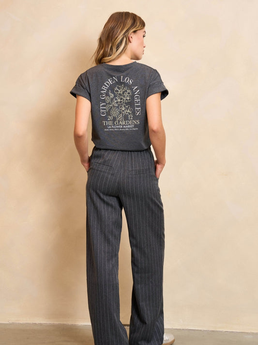 lofty manner T-shirt Bodhi | Dark grey