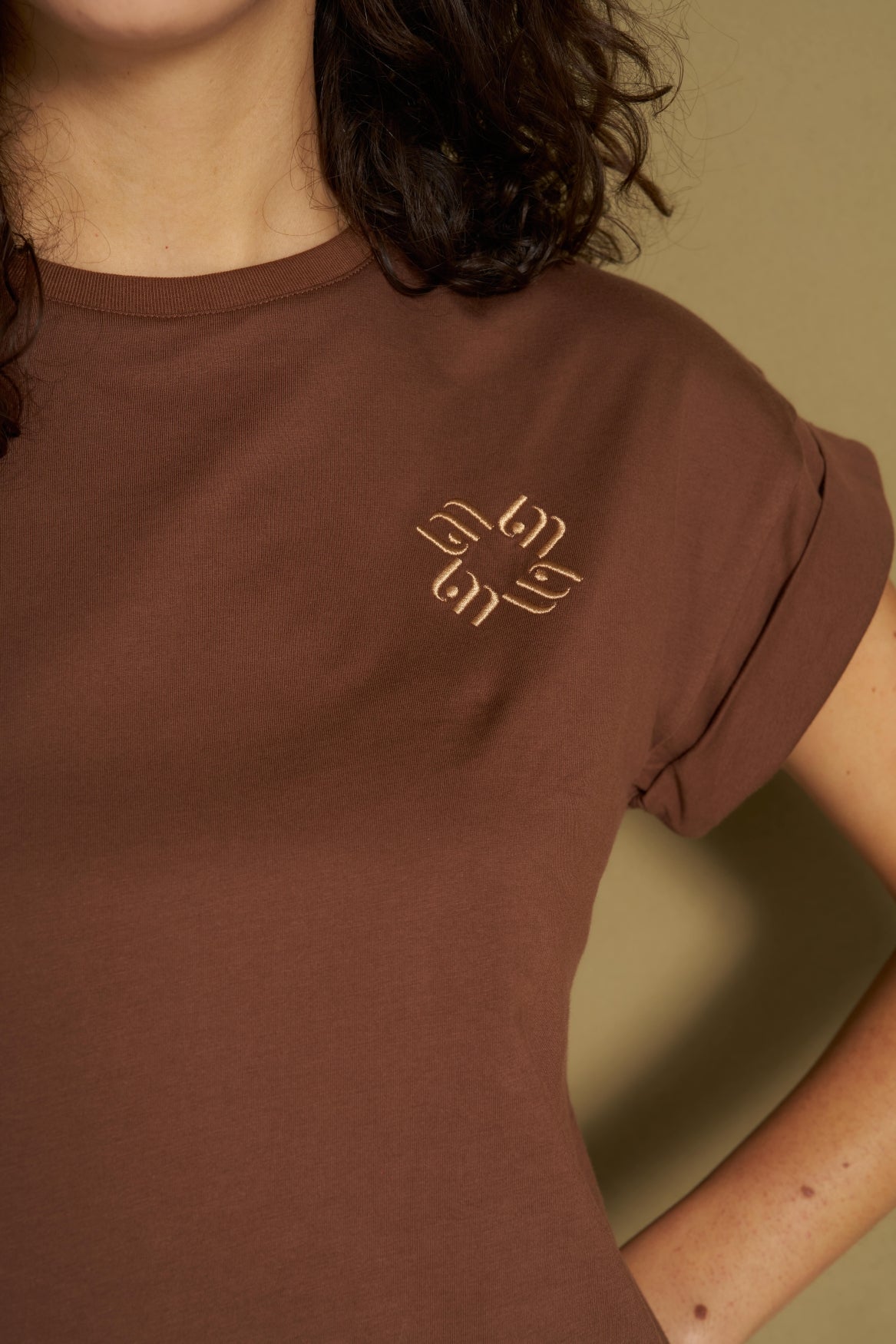 lofty manner T'Shirt Isole | Caramel