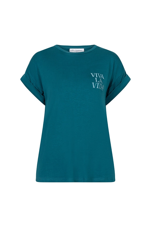 lofty manner T-shirt Miora | Teal
